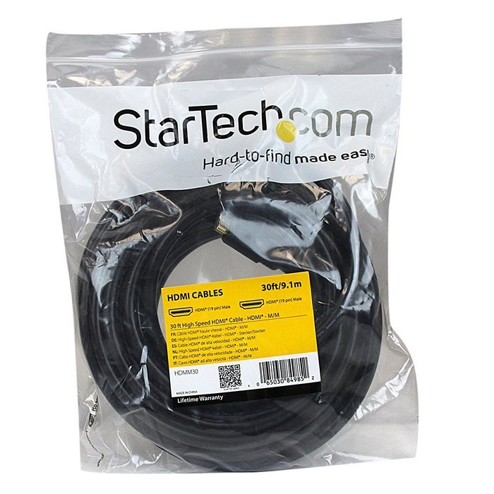 StarTech.com 8 ft High Speed HDMI Cable &ndash; Ultra HD 4k x 2k HDMI Cable &ndash; HDMI to HDMI M/M - 8ft HDMI 1.4 Cable... N30