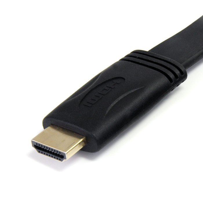 StarTech.com 25 ft Flat High Speed HDMI Cable with Ethernet - Ultra HD 4k x 2k HDMI Cable - HDMI to HDMI M/M -... N5