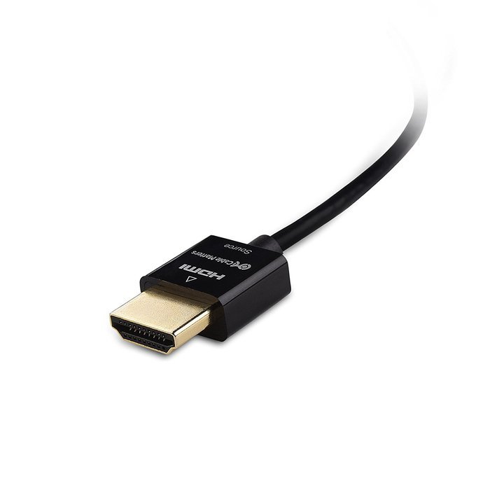 Cable Matters (2-Pack) Ultra-Slim HDMI Cables 3D & 4K Rated with Ethernet &ndash; 6 Feet N14