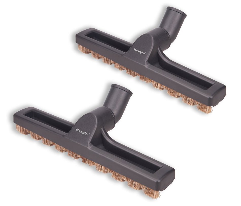 Hongfa 12-Inch Hardwood Floor Dusting Brush Cleaning Tool Attachment Horse Hair Brush for Universal 32mm (1 1/... N4