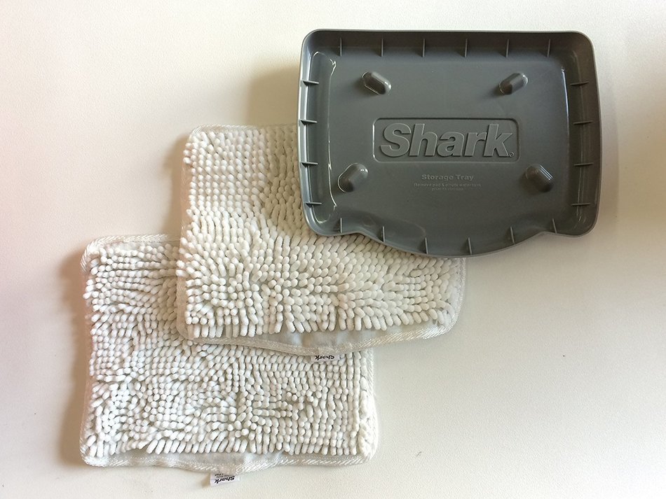 2X Shark Mv2010 Vac-Then-Steam 2-in-1 Cleaning Pad with Tray Plate N3