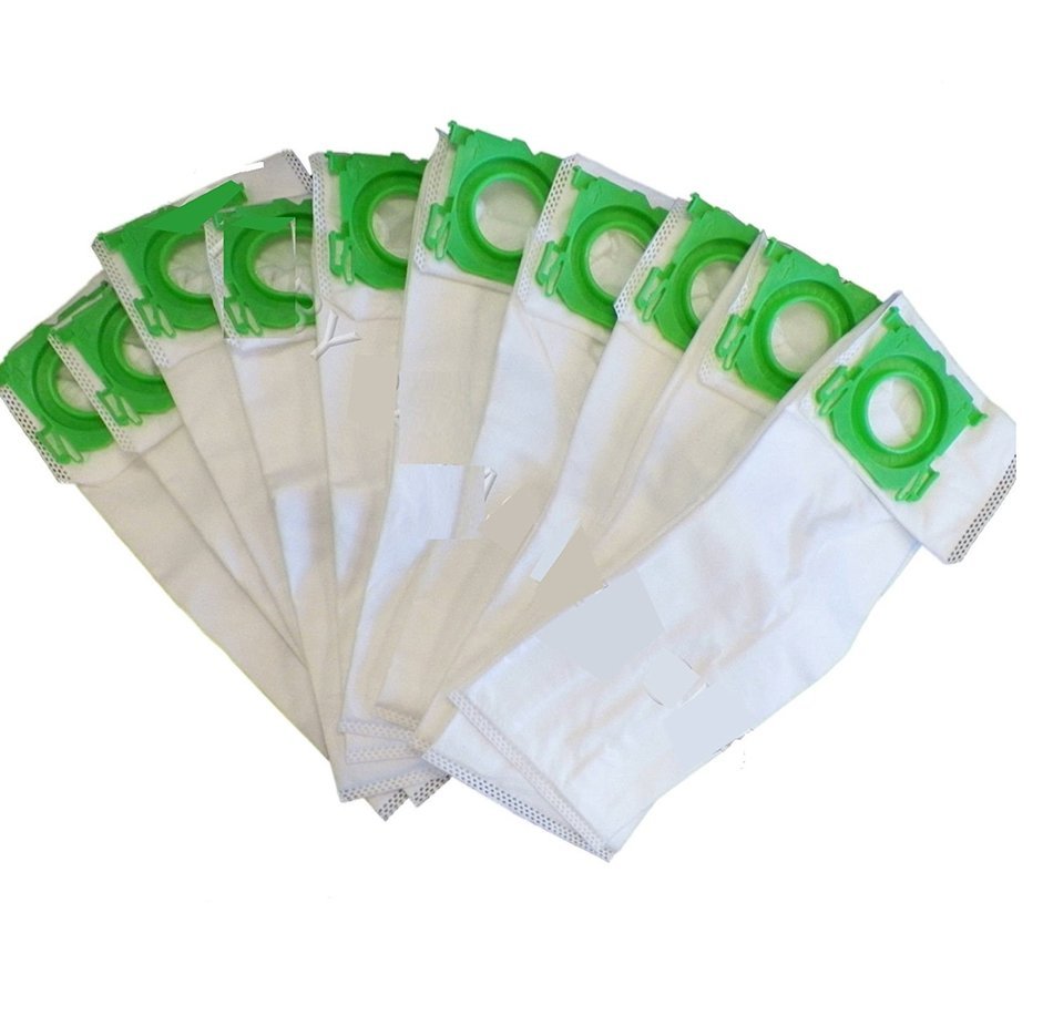 Windsor Sensor HEPA Cloth Synthetic Commercial Upright Vacuum Bags, 10 Bags.