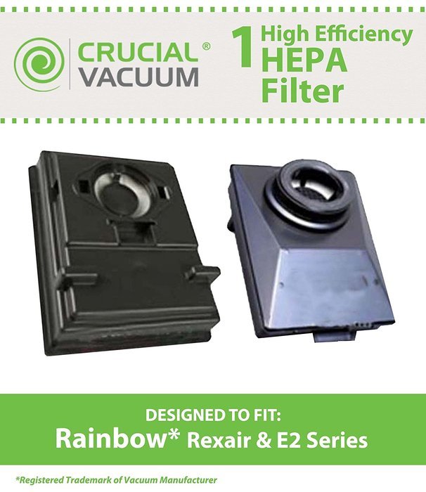 Rainbow Rexair E2 Series Washable & Reusable Exhaust HEPA Filter; Compare to Part# R12179 and R12647B; Designed...