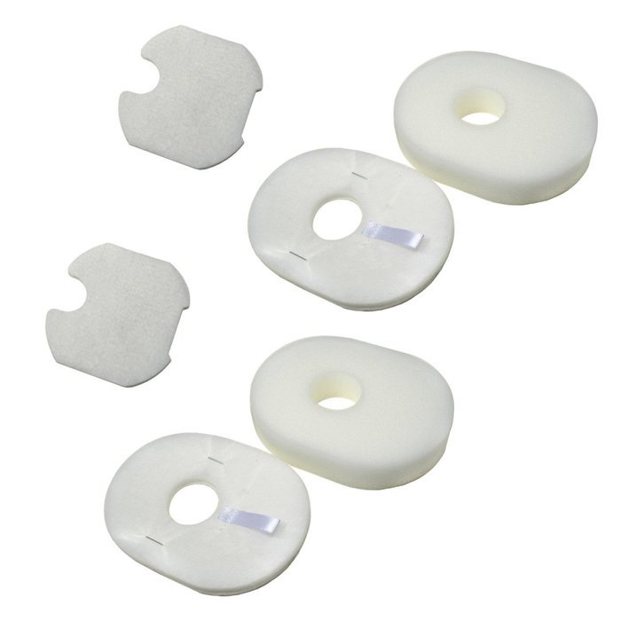HQRP 2-pack Foam & Felt Filter Kit for Shark Rocket Ultra Light UV450 Upright Vacuum + HQRP Coaster N2