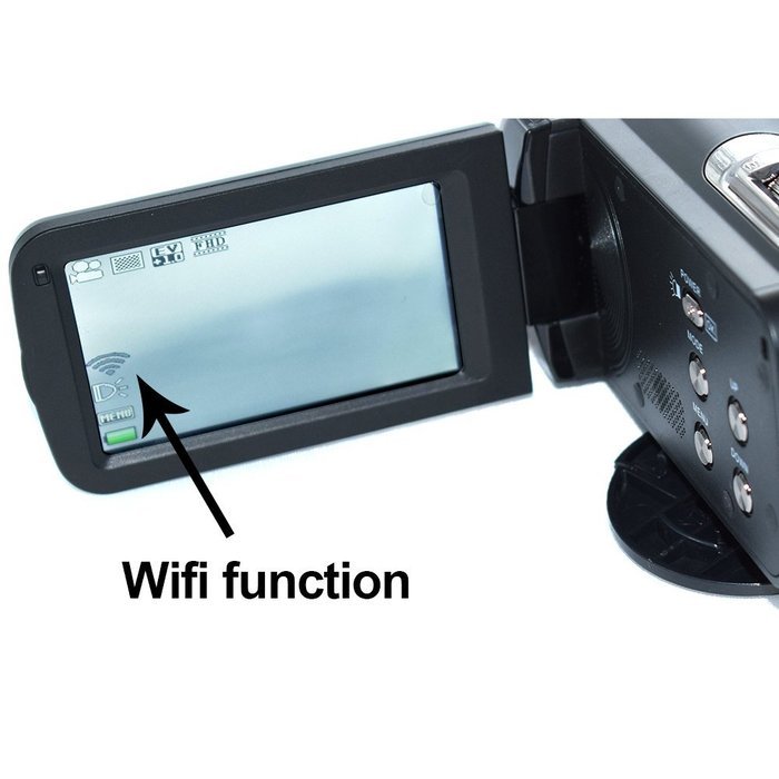 1080p Full HD Remote Control IR Night Vision / 30FPS Wifi Digital Video Camcorder with 3.0 Inch Touchscreen -... N2