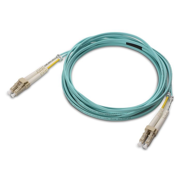 Cable Matters 10Gb 40Gb Multimode OM3 Duplex 50/125 OFNP Fiber Patch Cable LC to LC - 10m N35