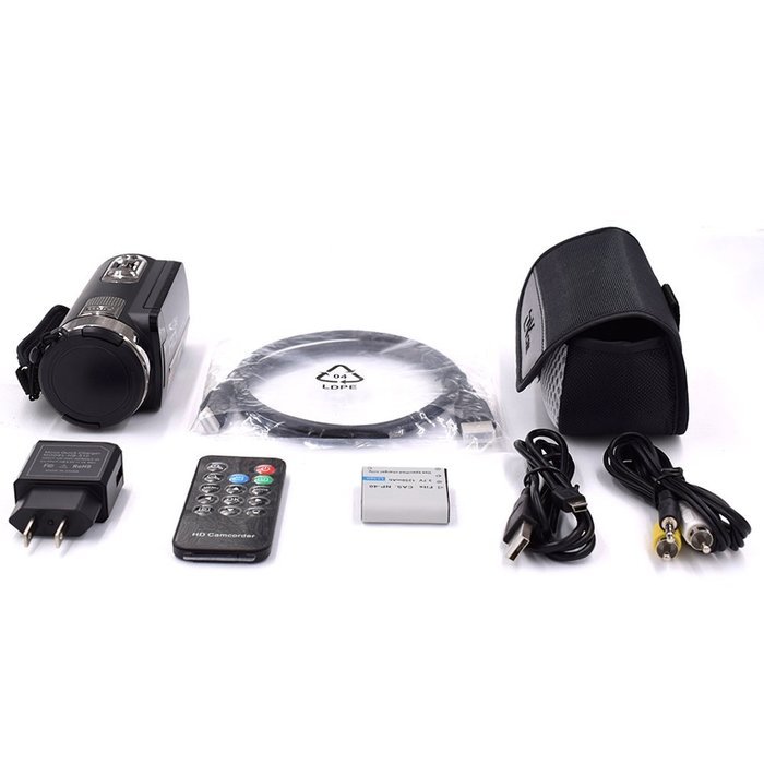 1080p Full HD Remote Control IR Night Vision / 30FPS Wifi Digital Video Camcorder with 3.0 Inch Touchscreen -... N4