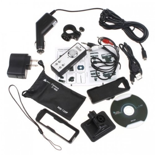Kingzer HD 720P 12MP Outdoor Sport Action Camera Detection Video Camcorder DV