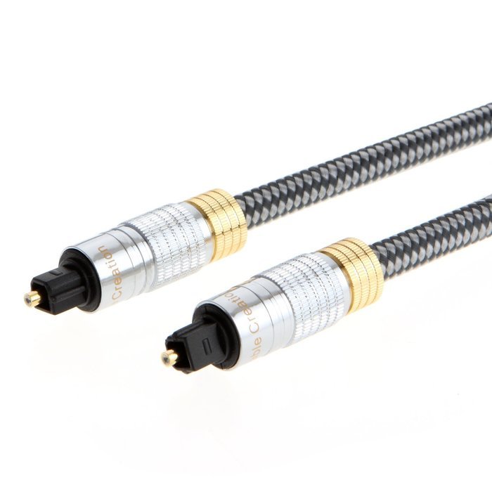CableCreation (50Feet) Slim Toslink Optical Digital Audio Cable OD:4.0mm Molded Black N3