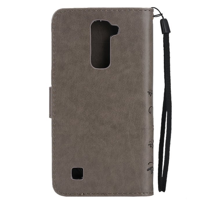 LG K10 Case, LG K10 Wallet Case,PHEZEN Cute Bear Don't Touch My Phone Design PU Leather Wallet Case Stand Flip... N173