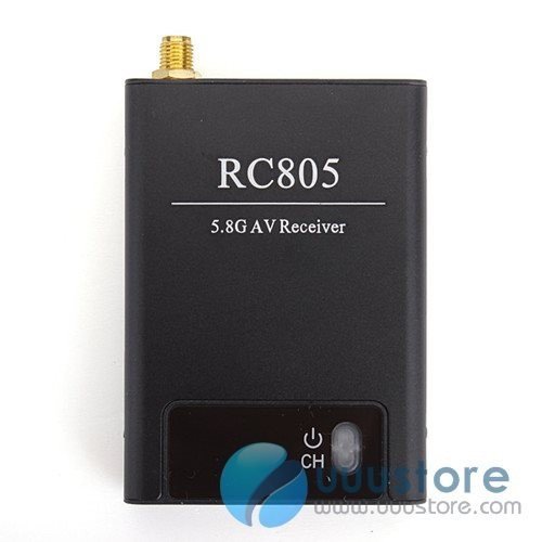FPV RC Boscam RC805 FPV 5.8Ghz 5.8G 8CH 8Channel Wireless A/V Video Audio Receiver (RX) RC805 with digital channel...