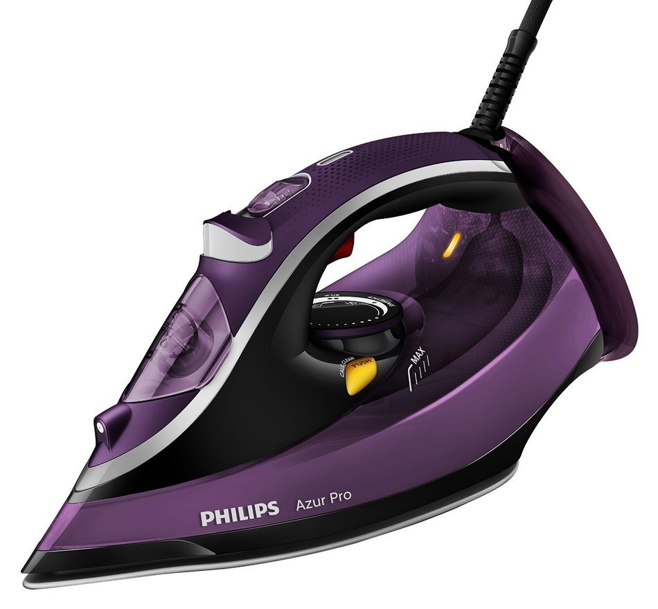 Philips AZUR PRO GC4885/30 Steam Iron T-ionicGlide Purple 3000W 220v 50-60 Hz N6