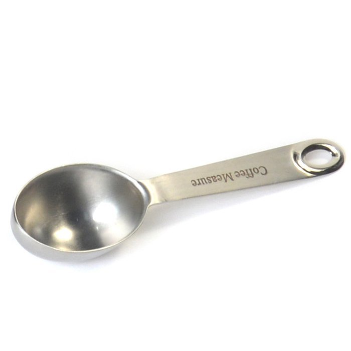 HAPPYNUTS DOSER SCOOP, 2 Tbsp Stainless Steel Condiment Coffee Measuring Spoon Scoop