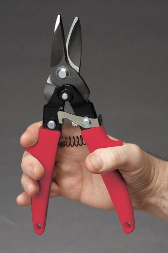 Malco M2006 MAX2000 Bulldog 1-1/4-Inch Cut Capacity 10-3/4-Inch Left Cut Offset Aviation Snip N4