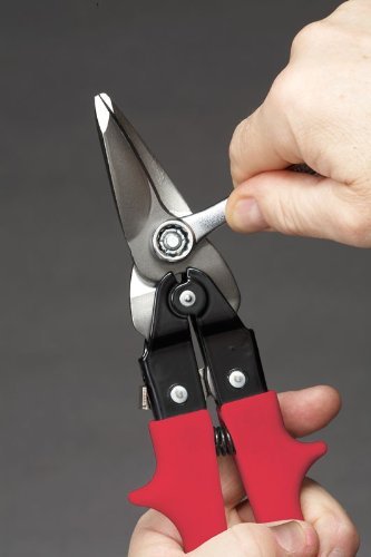 Malco M2006 MAX2000 Bulldog 1-1/4-Inch Cut Capacity 10-3/4-Inch Left Cut Offset Aviation Snip N5