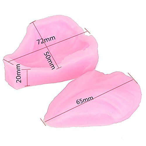 3D Flower Petal Leaf Silicone Fondant Mould Cake Decorating Chocolate Baking Mold shopping N2