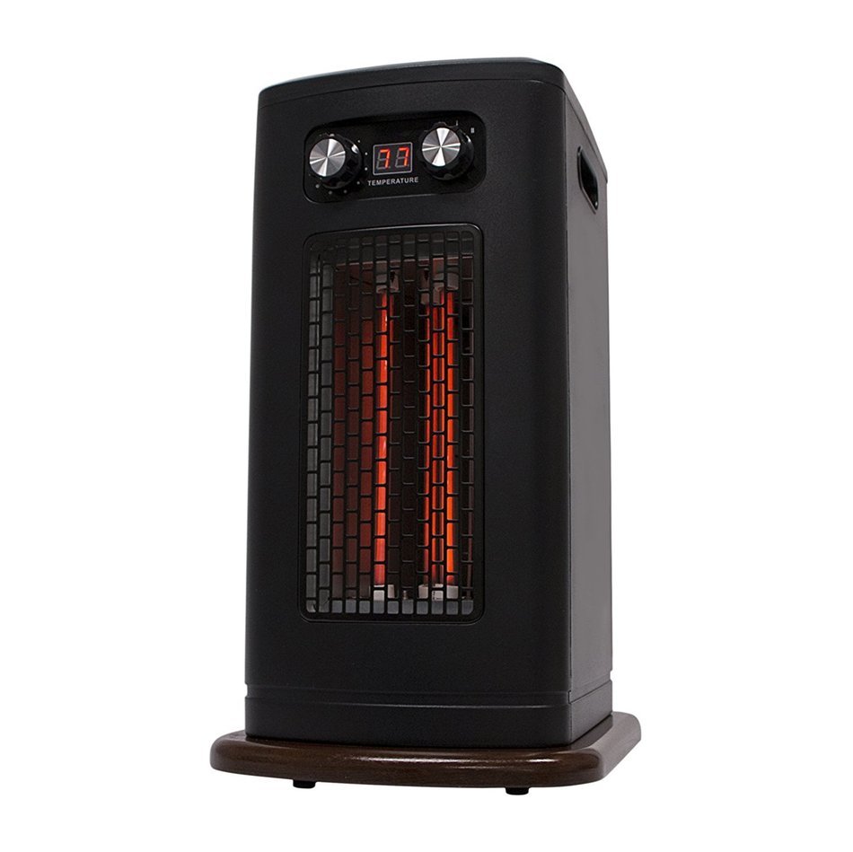 WALCUT Mechanical Version 3 Infrared Quartz Tube Tower Heater, 1500W