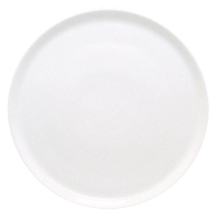 Fortessa Fortaluxe Vitrified China Dinnerware, Cinzia Pizza Plate, 12.5-Inch