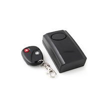 RioRand&reg; 120dB Vibration Activated Anti-Theft Security Alarm with Remote Control Keychain for Door Window - Black...