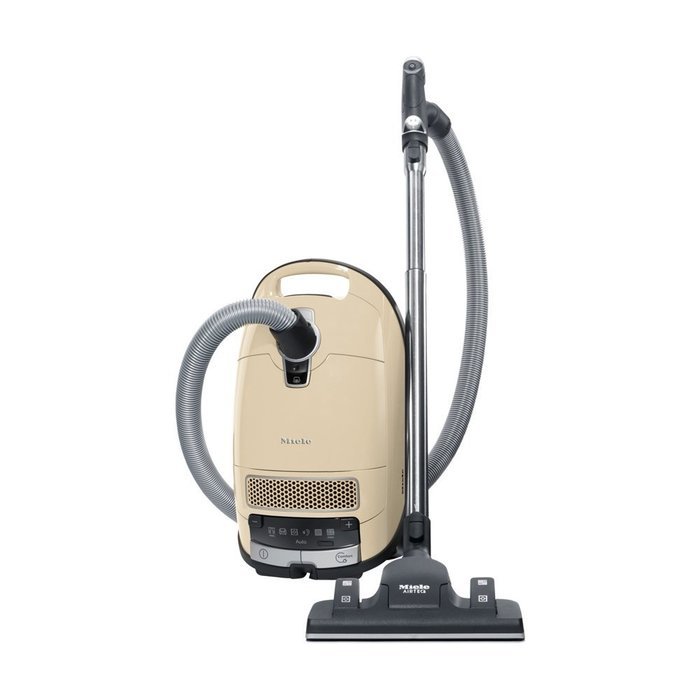 New Miele Complete C3 Alize Canister Vacuum, Ivory White - Corded