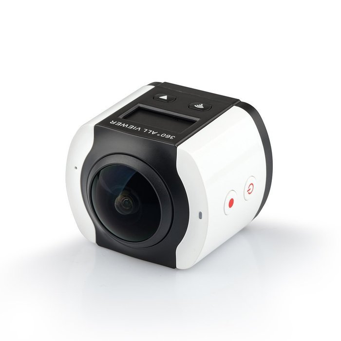 Ultra HD 4K 24482448 30fps 360 Degree VR Sports Action Cameras Waterproof, Outdoor/Home Security Battery Powered...