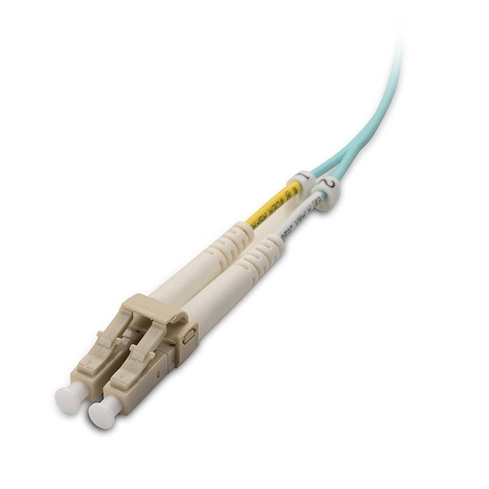 Cable Matters 10Gb 40Gb Multimode OM3 Duplex 50/125 OFNP Fiber Patch Cable LC to LC - 10m N37