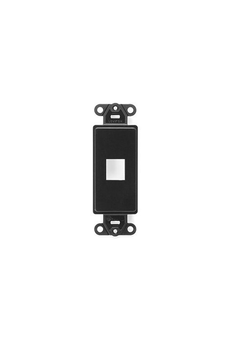 LEVITON 41643-T 3-Port QuickPort Decora Platform, Light Almond N11