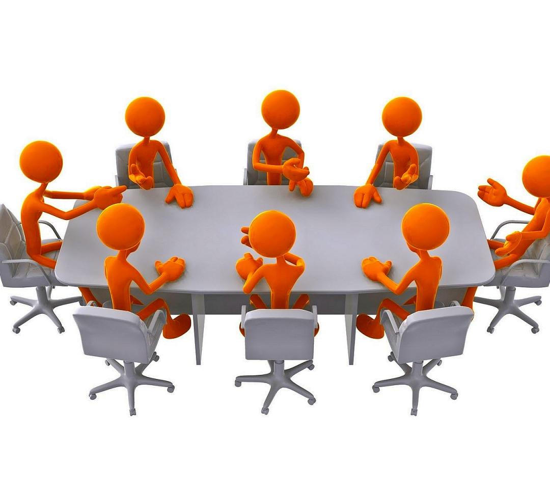 Teacher Meeting Clip Art drawing free image download