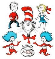Images Of The Cat In Hat Dr Seuss Characters And