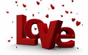 Valentines Day love darwing