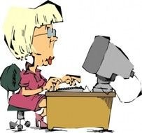Computer User Clip Art Free N2