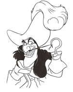 Ä°llustration of Captain Hook