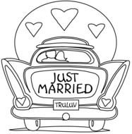 Free Printable Wedding Coloring Pages