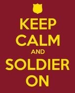 Salvation Army Soldier On Keep Calm And drawing