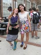 Picture of weird outfits on a girls