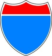 Interstate Road Signs Clip Art N2