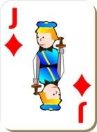 White Deck Jack Of Diamonds By Seanujones Card drawing