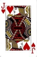 Jack, vintage Playing Card