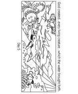Days Of Creation Coloring Pages N2