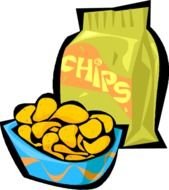 Chips Clip Art N3