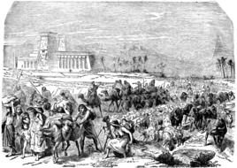 Israelites In Egypt drawing