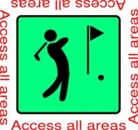 Golf Clip Art N20