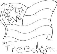 Freedom Clip Art drawing