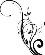 Swirl Designs Clip Art drawing