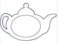 teapot as a graphic sketch
