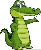 Alligator Clip Art N8
