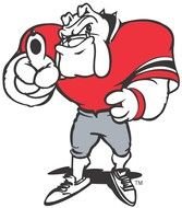 isolated logo of Georgia Bulldogs