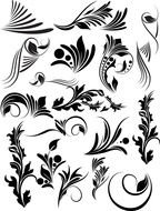 variety of victorian patterns