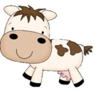 Baby Cow Clip Art
