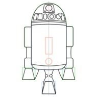 R2 D2 Drawing